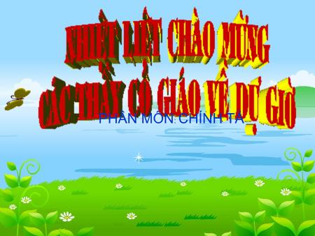 Bài giảng Chính tả Lớp 4 - Thợ rèn - Trường Tiểu học Đô thị Việt Hưng