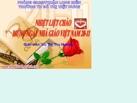Bài giảng Đạo đức Lớp 5 - Tuần 12: Kính già, yêu trẻ - Vũ Thị Thu Hương
