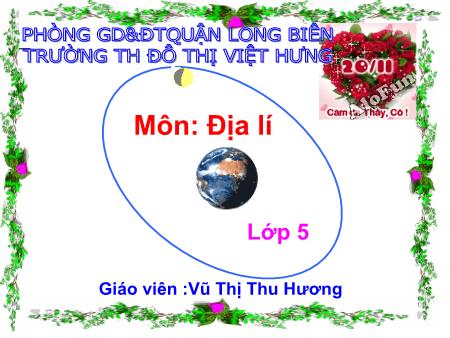 Bài giảng Địa lí Lớp 5 - Công nghiệp - Vũ Thị Thu Hương