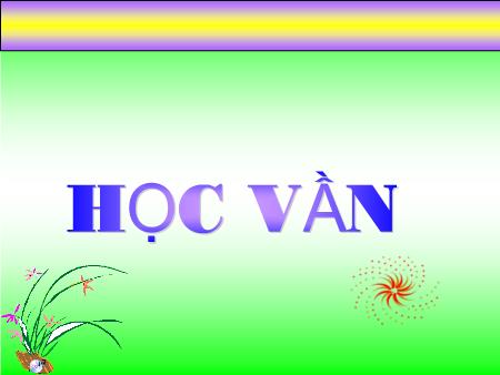 Bài giảng Học vần Lớp 1 - Bài 32: Oi, ai