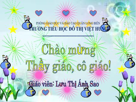 Bài giảng Kể chuyện Lớp 5 - Tuần 32: Nhà vô địch - Lưu Thị Ánh Sao