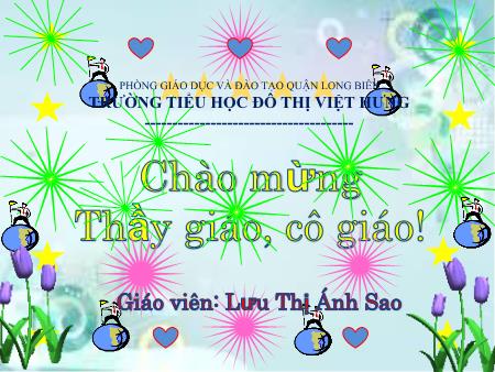 Bài giảng Khoa học Lớp 5 - Bài 26: Đá vôi - Lưu Thị Ánh Sao Bài giảng Khoa học Lớp 5 - Bài 26: Đá vôi - Lưu Thị Ánh Sao
