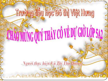 Bài giảng Khoa học Lớp 5 - Sử dụng năng lượng điện - Vũ Thị Thu Hương
