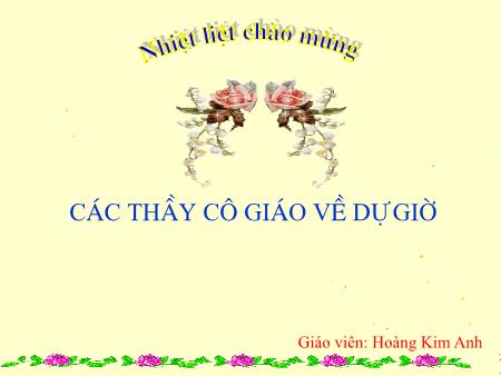 Bài giảng Kĩ thuật Lớp 5 - Nấu cơm (Tiết 2) - Hoàng Kim Anh