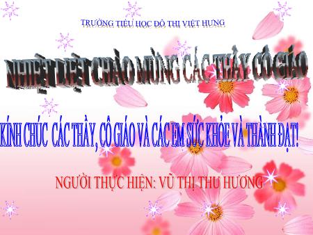 Bài giảng Kĩ thuật Lớp 5 - Thức ăn nuôi gà - Vũ Thị Thu Hương