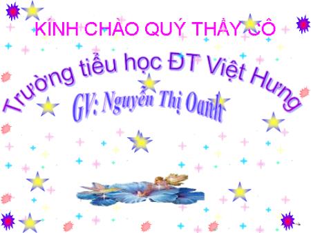 Bài giảng Luyện từ và câu Lớp 5 - Tuần 9: Mở rộng vốn từ Thiên nhiên - Nguyễn Thị Oanh