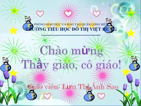 Bài giảng Tập đọc Lớp 5 - Tuần 3: Lòng dân - Lưu Thị Ánh Sao