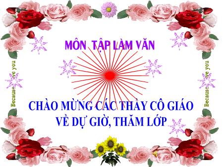 Bài giảng Tập làm văn Khối 4 - Luyện tập phát triển câu chuyện