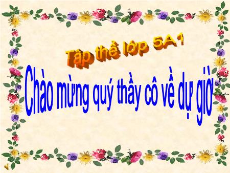 Bài giảng Tiếng Việt Lớp 5 - Tuần 10: Ôn tập (Tiết 4)