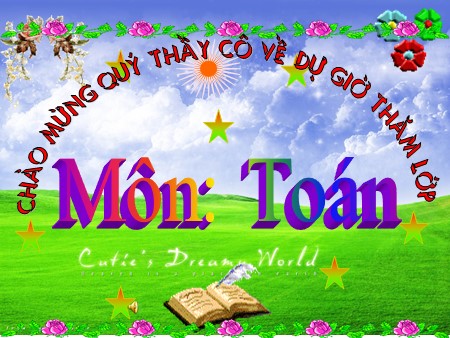 Bài giảng Toán Khối 4 - Vẽ hai đường thẳng vuông góc