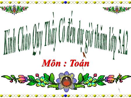 Bài giảng Toán Lớp 5 - Ôn tập về đo thể tích