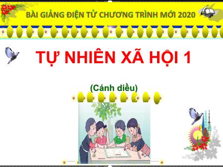 Bài giảng Tự nhiên và Xã hội Lớp 1 - Cánh diều - Bài 8: Nơi em sống (Tiết 2)