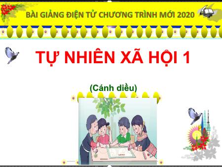Bài giảng Tự nhiên và Xã hội Lớp 1 - Cánh diều - Bài 8: Nơi em sống (Tiết 1)