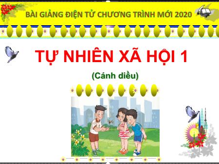 Bài giảng Tự nhiên và Xã hội Lớp 1 - Cánh diều - Bài 9: An toàn trên đường (Tiết 3)