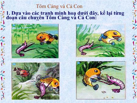 Bài giảng Kể chuyện Lớp 2 - Tuần 26: Tôm Càng và Cá Con