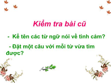 Bài giảng Luyện từ và câu Lớp 2 - Tuần 13: Từ ngữ về công việc gia đình. Câu kiểu Ai làm gì?