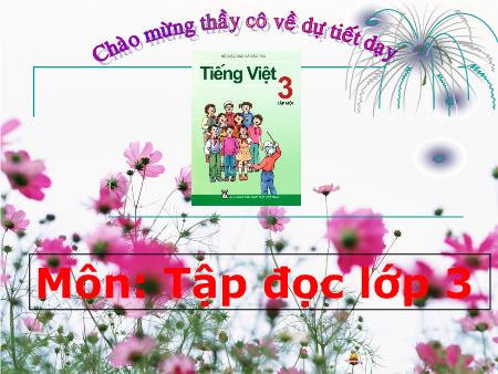 Bài giảng Tập đọc Khối 3 - Nắng phương Nam Bài giảng Tập đọc Khối 3 - Nắng phương Nam