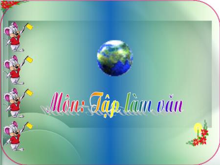 Bài giảng Tập làm văn Lớp 3 - Kể lại một trận thi đấu thể thao. Viết lại một tin thể thao trên báo, đài Bài giảng Tập làm văn Lớp 3 - Kể lại một trận thi đấu thể thao. Viết lại một tin thể thao trên báo, đài