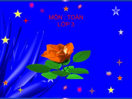 Bài giảng Toán Khối 3 - Bảng nhân 8