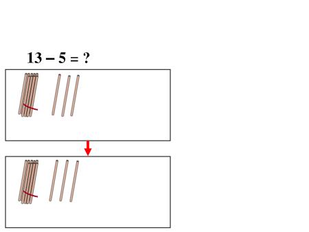 Bài giảng Toán Lớp 2 - Tuần 12: 13 trừ đi một số