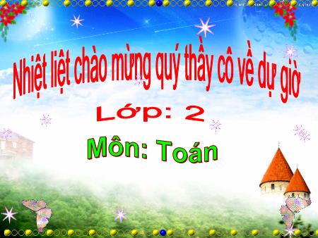 Bài giảng Toán Lớp 2 - Tuần 13: 54-18