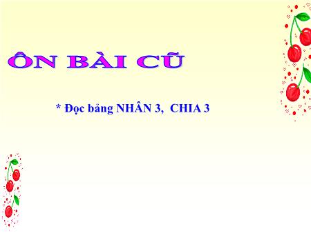 Bài giảng Toán Lớp 2 - Tuần 23: Một phần ba