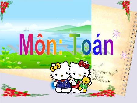 Bài giảng Toán Lớp 3 - Tuần 29: Diện tích hình vuông Bài giảng Toán Lớp 3 - Tuần 29: Diện tích hình vuông
