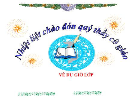 Bài giảng Toán Lớp 3 - Tuần 30: Phép trừ các số trong phạm vi 10 000 Bài giảng Toán Lớp 3 - Tuần 30: Phép trừ các số trong phạm vi 10 000