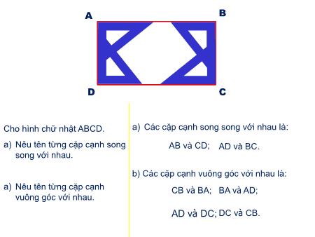 Bài giảng Toán Lớp 4 - Vẽ hai đường thẳng vuông góc