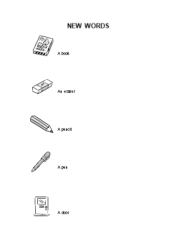 Bài ôn tập môn Tiếng Anh Lớp 1 - Phần 1 - Trường TH Chí Linh
